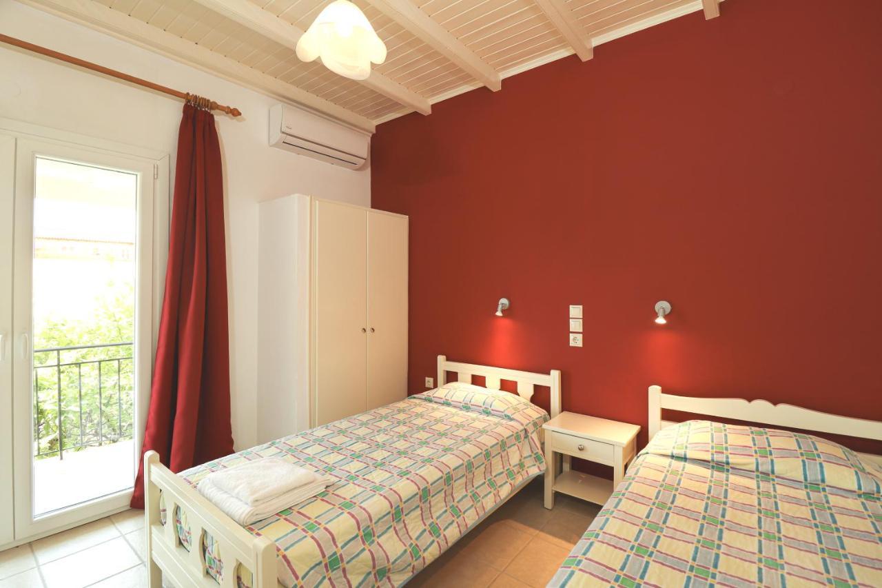 Dragana apartments Ipsos Bagian luar foto