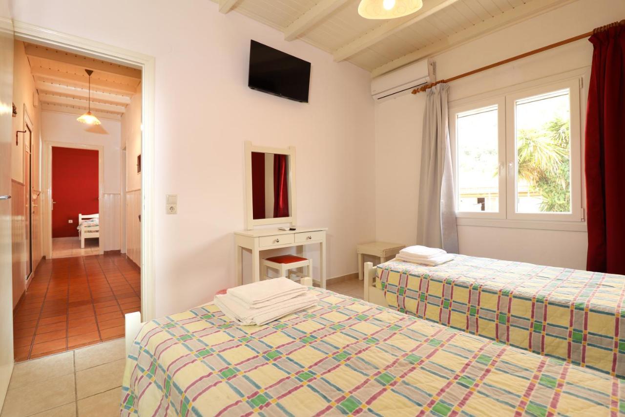Dragana apartments Ipsos Bagian luar foto