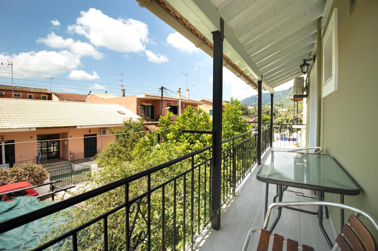 Dragana apartments Ipsos Bagian luar foto