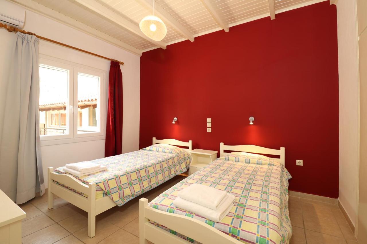 Dragana apartments Ipsos Bagian luar foto